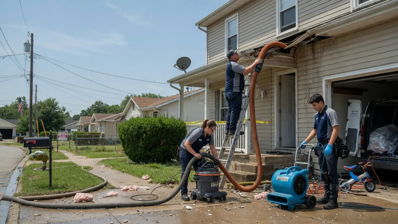 Water Damage Restoration in Michigan Center, MI near me